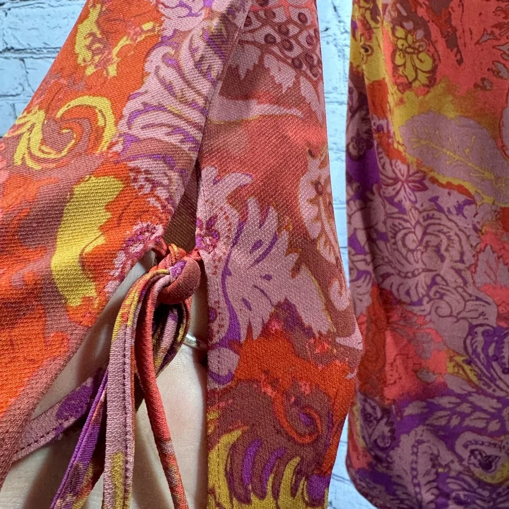 Silence + Noise Sandra Long Sleeve Mini Dress - Picture 7 of 9